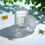 Chloefu LAN Smokey Fireside Scented Candle Gifts for Men Cashmeran Leather Candl... - Image 4