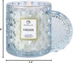 Chloefu LAN Smokey Fireside Scented Candle Gifts for Men Cashmeran Leather Candl... - Image 8