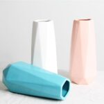 Ceramic Vase, 7.4 Inch for Pampas Calla Lily Tulip, Flower Vase Minimalism Style... - Image 4