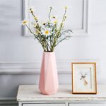Ceramic Vase, 7.4 Inch for Pampas Calla Lily Tulip, Flower Vase Minimalism Style... - Image 5