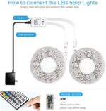 DAYBETTER Led Strip Lights Waterproof, 32.8ft(2 Rolls of 16.4ft) Led Tape Lights... - Image 3