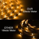 DAYBETTER Led Strip Lights Waterproof, 32.8ft(2 Rolls of 16.4ft) Led Tape Lights... - Image 5