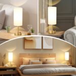 Dicoool Elegant Gold Touch Table Lamp, Modern Wedding Gift for Couples, Bedside ... - Image 3
