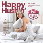 TEXAS LINEN CO. 100% Egyptian Cotton Sheets Queen Size Bed Set - Luxury 800 Seri... - Image 3