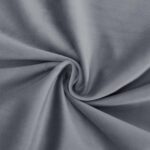 DWCN Grey Velvet Curtains 96 Inches Long with Tiebacks - Thermal Insulated Gromm... - Image 6