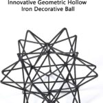 Metal Table Top Decor, 3D Metal Geometric Sculpture, Abstract Sculpture for Home... - Image 5