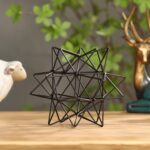 Metal Table Top Decor, 3D Metal Geometric Sculpture, Abstract Sculpture for Home... - Image 7