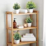 CEWOR Fake Plants 4 Packs Small Artificial Greenery Mini White Potted Plants Bat... - Image 5