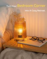 Battery Operated Lamp with Timer, Set of 2 Small Cozy Table Lamp Decorative Ambi... - Image 7