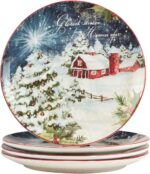 Certified International Silent Night 16 pc Dinnerware Set, Service for 4 - Image 3