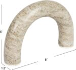 Creative Co-Op Marble Arch Tabletop Shelf Decor, Beige - Image 4