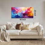 GUGIKA Abstract Wall Art for Living Room, Colorful Canvas Wall-Art for Bedroom, ... - Image 6