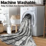Area Rug Living Room Rugs: 5x7 Washable Rug with Anti-Slip Backing Non-Shedding ... - Image 7