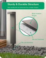 EDISHINE Low Voltage Pathway Lights Wired, 3000K 3.2W 50,000Hrs Waterproof LED O... - Image 4