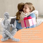 Reading Figurine Bookshelf Decor, Creative Abstract Thinker Statue, Home Office ... - Image 7