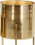 Deco 79 Metal Indoor Outdoor Planter Large Planter Pot with Removable Stand, Set... - Image 6
