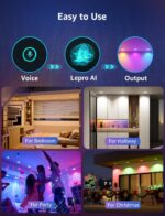 Lepro R2 AI 6 inch LED Recessed Light - Personalized AI Lighting Designer, Dimma... - Image 4