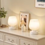 Seealle Touch Bedside Table Lamp Set of 2 - Small Bedside Lamp for Bedroom Livin... - Image 5