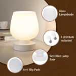 Seealle Touch Bedside Table Lamp Set of 2 - Small Bedside Lamp for Bedroom Livin... - Image 9
