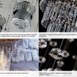 Luxury Large Foyer Chandelier, Modern 12-Lights Round Raindrop Crystal Chandelie... - Image 6