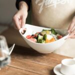 Gomakren Serving Bowls with Handles, Serving Dishes, Porcelain Salad Bowls Mixin... - Image 5