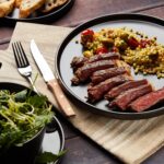 Stone Lain Celina Stoneware 16 Piece Modern Dinnerware Set, Plates and Bowls, Bl... - Image 6