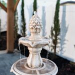 XBrand 51" 3-Tier Outdoor Waterfall Fountain, Weather-Resistant Resin Freestandi... - Image 3