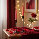 Rely+ Black Metal Candlestick Holders Set of 2 – Premium Taper Candle Holders fo... - Image 3
