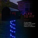 UltraPro LED Rope Lights, 25ft Premium Smoke Black Rope, Color Changing Light, R... - Image 4