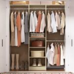 Cyclysio 4FT Small Closet System, 80"H Closet Organizer System with 4 Closets Ro... - Image 8