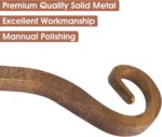 Jardim 2 Pack 10 Inch Premium Decorative Metal Iron Wall Hangers for Home Decor,... - Image 4