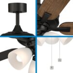 DESIGNERS FOUNTAIN Stellant II Ceiling Fan with Lights, 52 inch LED 3000K Indoor... - Image 9