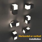 LUTEC Cuba 3000K 1100LM LED Integrated Porch Wall Light Outdoor and Indoor Bedro... - Image 7