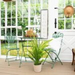 Nearly Natural 3ft UV Resistant Artificial Boston Fern Potted Plant Real Touch L... - Image 6