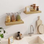 Fun Memories Floating Shelves for Wall, 20Inch Floating Shelves Set of 2, Hangin... - Image 5
