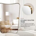 ANDY STAR 24x40 Inch Mirror, Brushed Gold Bathroom Mirror for Over Sink, Large D... - Image 9