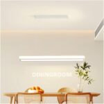 Minimalist Dining Room Chandelier Modern Long Strip Table Lamp Luxury Bar ，Light... - Image 6