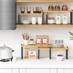 Goozii Kitchen Cabinet Organizer Shelf Set of 4, Stackable Pantry Cupboard Count... - Image 4