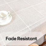 Heavy Duty Cotton Linen Table Cloth for Rectangle Table Rectangular Farmhouse Vi... - Image 4
