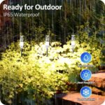 Pathway Lights Outdoor,12V Low Voltage Landscape Lighting, 6 Pack 570 Lumen Brig... - Image 5