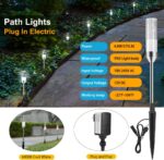 Pathway Lights Outdoor,12V Low Voltage Landscape Lighting, 6 Pack 570 Lumen Brig... - Image 7