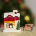 2Pcs Miniature Park Bench Set 2-Pack -1:12 Scale Brown Garden Seats with Realist... - Image 3