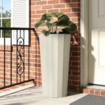 23.6" Tall Outdoor Planters Set of 2, Large Planters for Outdoor Plants for Porc... - Image 5