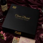 Premium Bamboo Charcuterie Board Set with Hidden Drawer & 4 Cheese Knives - 13x1... - Image 4