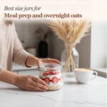 ComSaf 6-Pack 17oz Ribbed Glass Storage Jars with Airtight Clamp Lids, Decorativ... - Image 6