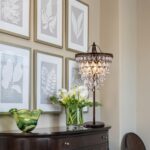 TOCHIC 3 Lights Crystal Table Lamp for Living Room, Bedside Table Lamp for Bedro... - Image 5