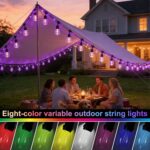 Outdoor String Lights Waterproof - 24FT Color Changing Led Outside Patio Light w... - Image 3