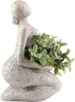 Large Planters for Outdoor Indoor Plants Head Face Planter Pot Unique Succulent ... - Image 6
