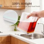 Pop Food Storage Containers Set Airtight Food Storage Containers with Pop Lids, ... - Image 4