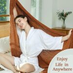Blagic Knitted Throw Blanket for Couch and Bed, Soft & Cozy Knit Blanket with Ta... - Image 6